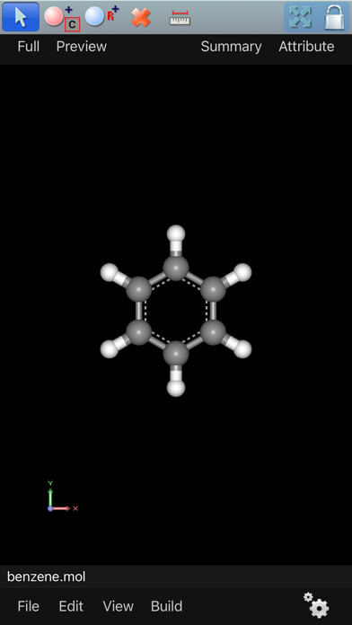 Emulate iPhone app iMolecular Builder using MyAndroid