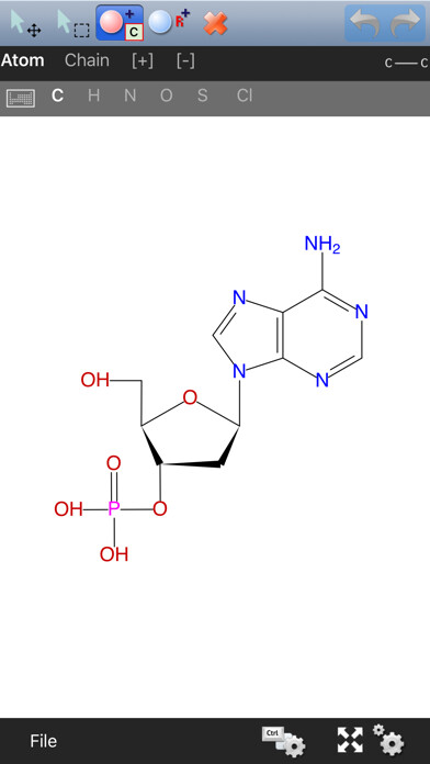 Emulate iPhone app iMolecular Draw using MyAndroid Emulate iPhone app iMolecular Draw using MyAndroid