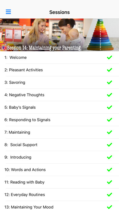 Emulate iPhone app I Mom & Baby Net using MyAndroid