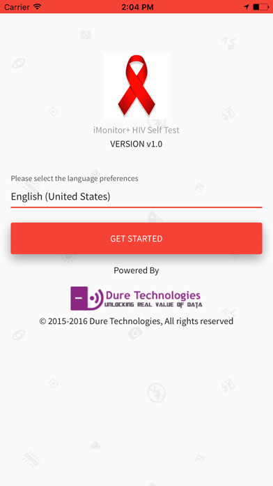 Emulate iPhone app iMonitor+ HIV Self Test using MyAndroid