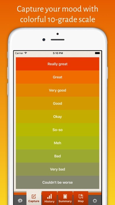 Emulate iPhone app iMoodJournal - Mood Diary using MyAndroid Emulate iPhone app iMoodJournal - Mood Diary using MyAndroid