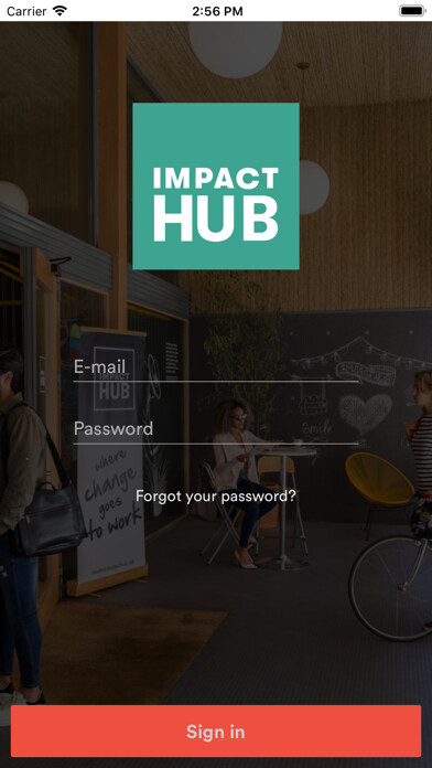 Emulate iPhone app Impact Hub S.L using MyAndroid