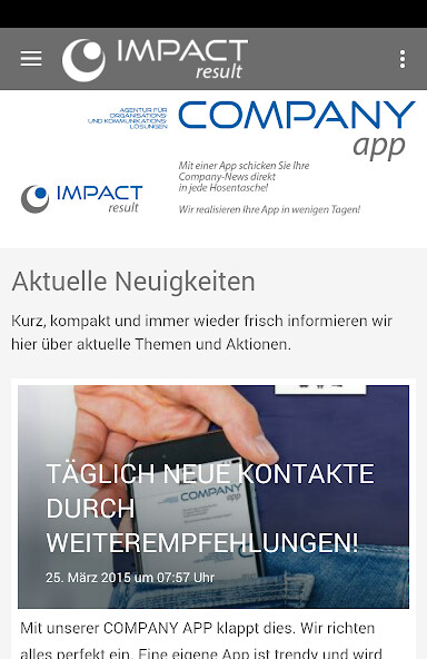 Run android online APK Impact Result from MyAndroid or emulate Impact Result using MyAndroid