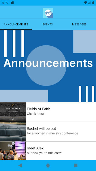 Run android online APK Impact Student Ministry from MyAndroid or emulate Impact Student Ministry using MyAndroid