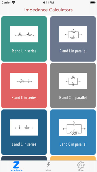 Emulate iPhone app Impedance Calculator lite using MyAndroid Emulate iPhone app Impedance Calculator lite using MyAndroid