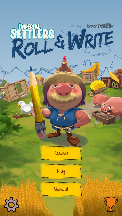 Emulate iPhone app Imperial Settlers Roll & Write using MyAndroid