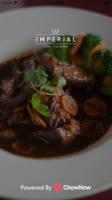 Emulate iPhone app Imperial Thai Cuisine using MyAndroid Emulate iPhone app Imperial Thai Cuisine using MyAndroid