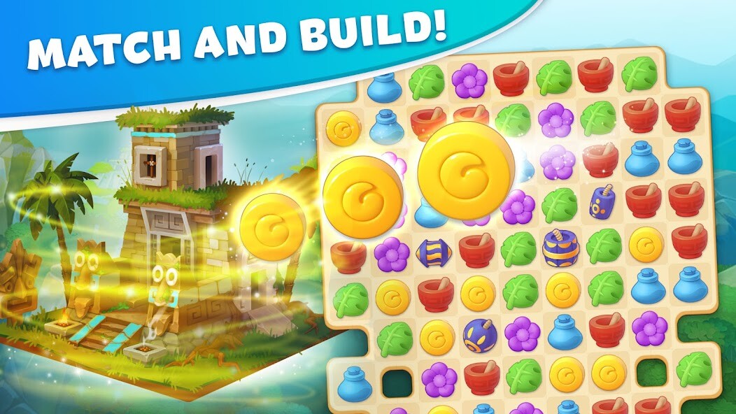 Run android online APK Impossible Island - Match 3 from MyAndroid or emulate Impossible Island - Match 3 using MyAndroid