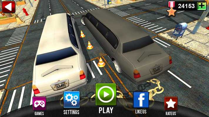 Emulate Android APK Impossible Limo Chained Cars City Driving Rivals