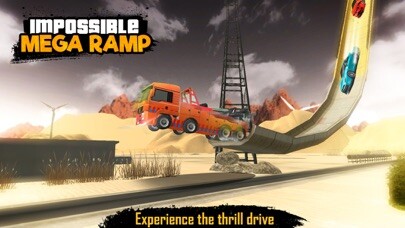 Emulate iPhone app Impossible MegaRamp 3D using MyAndroid