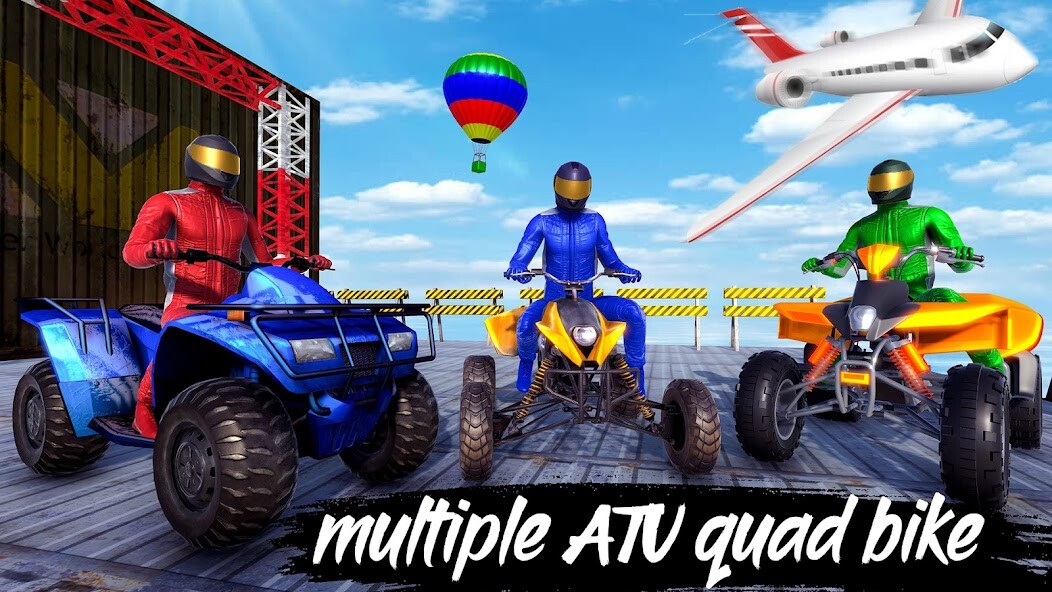 Run android online APK Impossible Quad Bike Stunts: Ramp Racing Games from MyAndroid or emulate Impossible Quad Bike Stunts: Ramp Racing Games using MyAndroid