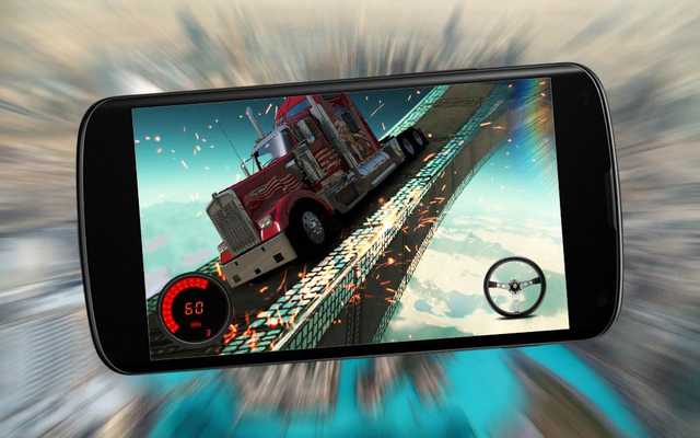 Emulate Android APK Impossible Sky Track Truck Driving Transport Sim