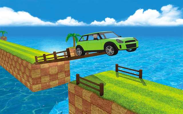 Emulate Android APK Impossible Track 3D For Bean Car Simulator 2017