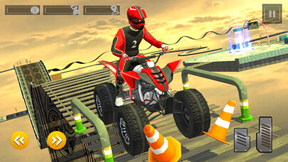 Emulate iPhone app Impossible Tracks Quad Bike using MyAndroid