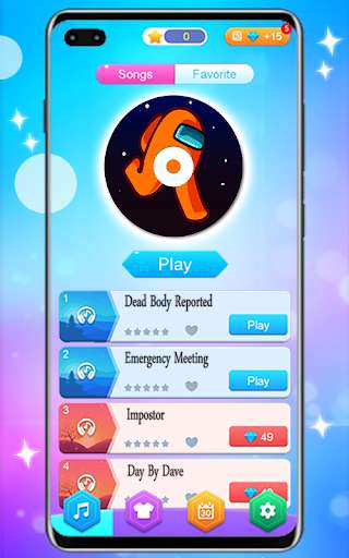 Run android online APK Imposter AmongUs Piano Tiles from MyAndroid or emulate Imposter AmongUs Piano Tiles using MyAndroid