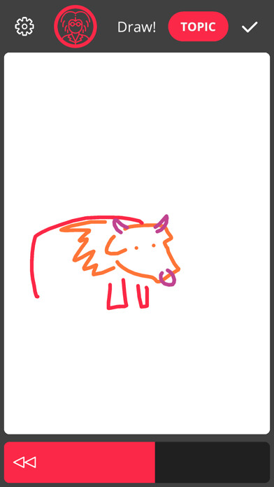 Emulate iPhone app Imposter Drawster using MyAndroid