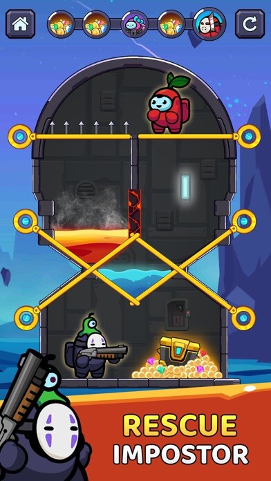 Emulate iPhone app Impostor War - Rescue Impostor using MyAndroid Emulate iPhone app Impostor War - Rescue Impostor using MyAndroid