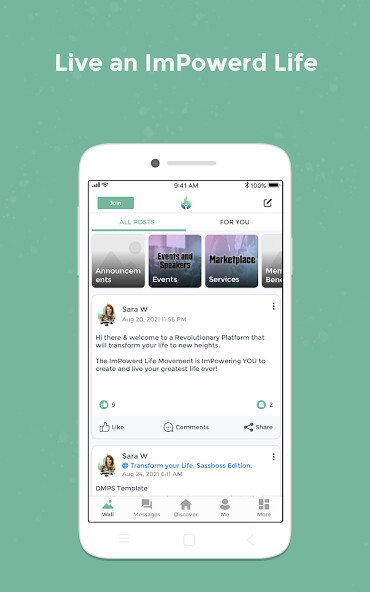 Run android online APK ImPowerd Life from MyAndroid or emulate ImPowerd Life using MyAndroid