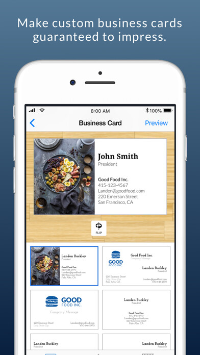 Emulate iPhone app Impress: Business Card Maker using MyAndroid Emulate iPhone app Impress: Business Card Maker using MyAndroid