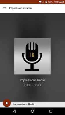 Emulate Android APK Impressions Radio Emulate Android APK Impressions Radio