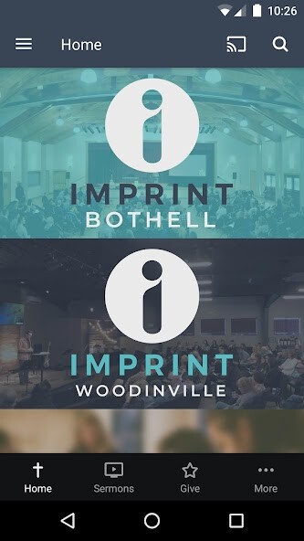 Emulate iPhone app Imprint Church using MyAndroid Emulate iPhone app Imprint Church using MyAndroid