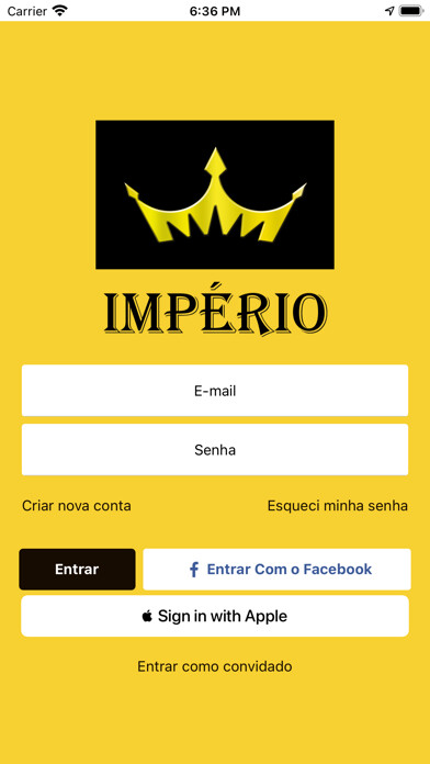 Emulate iPhone app Império Delivery - Bebidas using MyAndroid Emulate iPhone app Império Delivery - Bebidas using MyAndroid