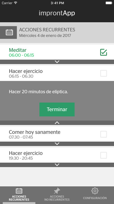 Emulate iPhone app ImprontApp using MyAndroid