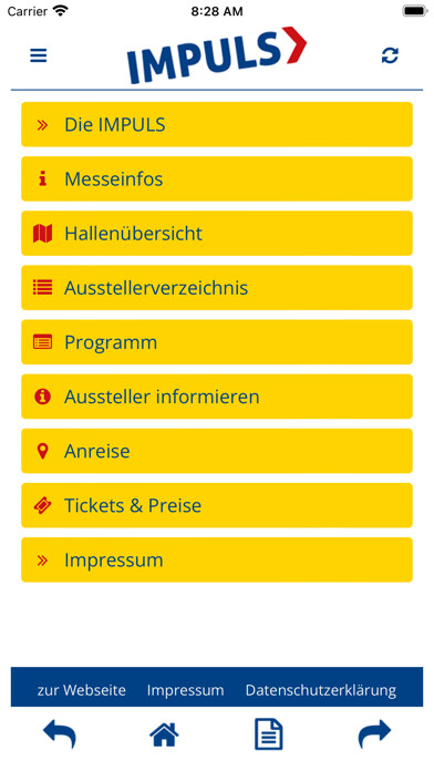Emulate iPhone app IMPULS Cottbus using MyAndroid Emulate iPhone app IMPULS Cottbus using MyAndroid