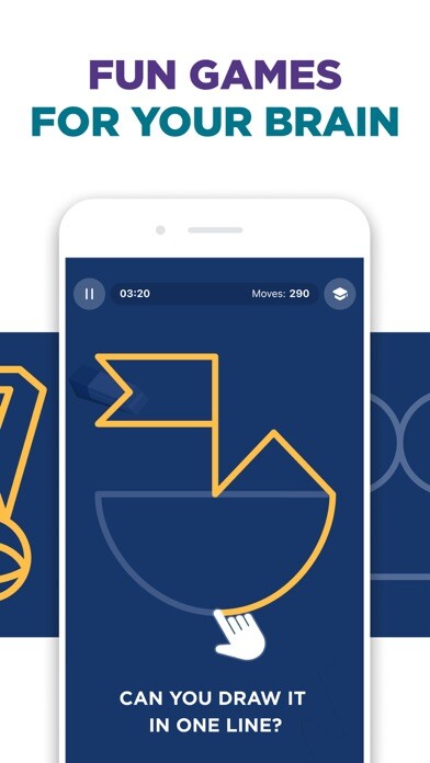 Emulate iPhone app Impulse - Brain Training using MyAndroid