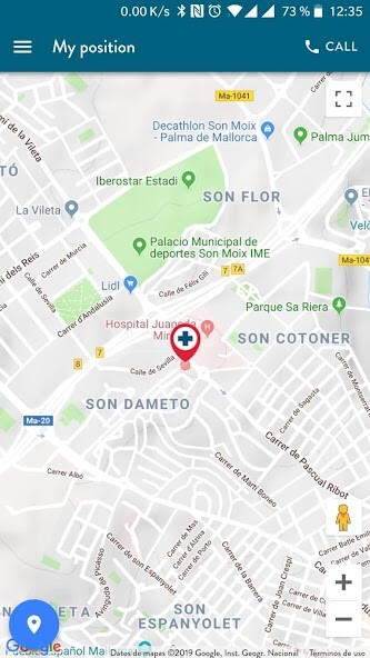 Emulate iPhone app IMS Medical using MyAndroid