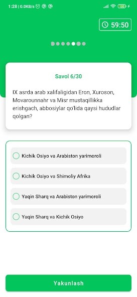 Run android online APK Imtihon Savollari DTM Testlari from MyAndroid or emulate Imtihon Savollari DTM Testlari using MyAndroid