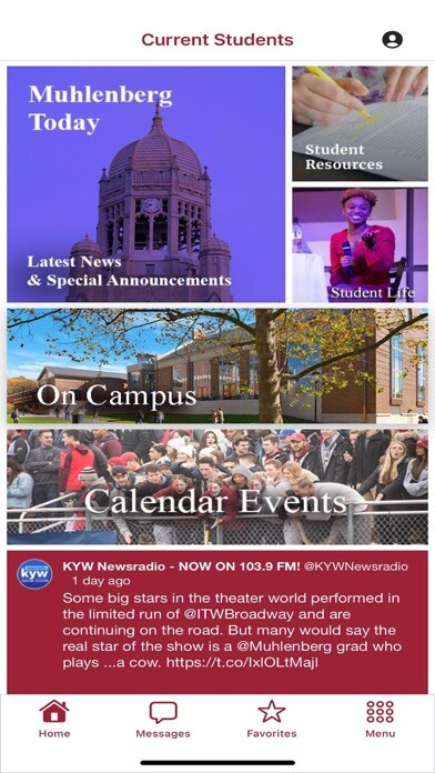 Emulate iPhone app iMuhlenberg using MyAndroid Emulate iPhone app iMuhlenberg using MyAndroid