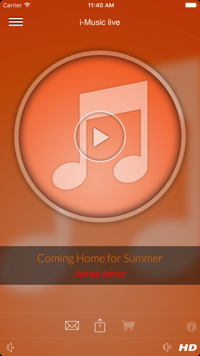 Emulate iPhone app i-Music live using MyAndroid Emulate iPhone app i-Music live using MyAndroid