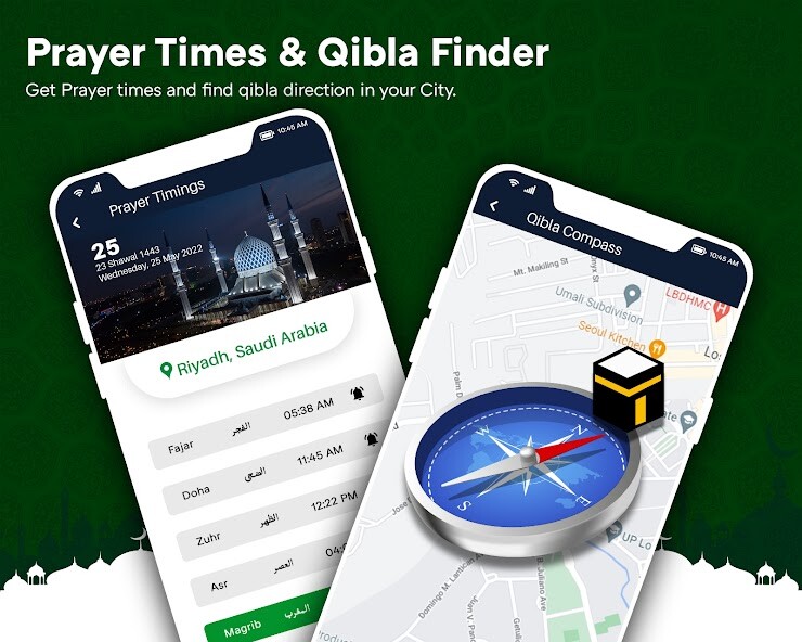 Run android online APK iMuslim: Prayer Times  Quran from MyAndroid or emulate iMuslim: Prayer Times  Quran using MyAndroid