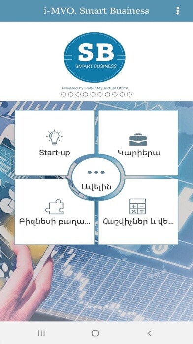 Emulate iPhone app i-MVO. Smart Business using MyAndroid Emulate iPhone app i-MVO. Smart Business using MyAndroid