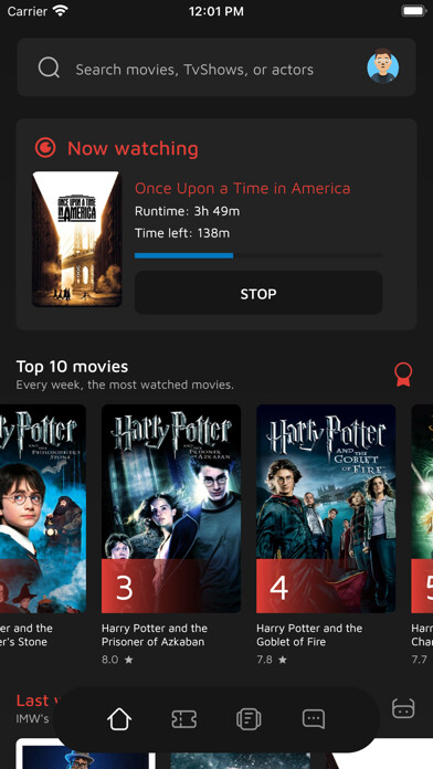 Emulate iPhone app imWatching using MyAndroid