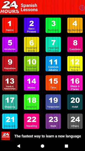 Emulate Android APK In 24 Hours Learn Spanish