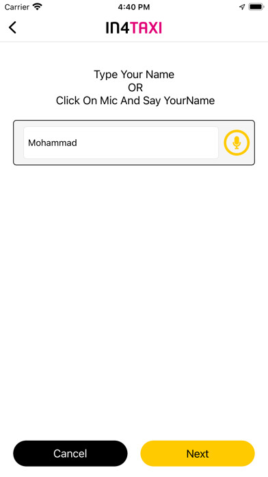 Emulate iPhone app IN4Taxi using MyAndroid Emulate iPhone app IN4Taxi using MyAndroid