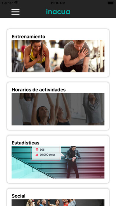 Emulate iPhone app Inacua App using MyAndroid