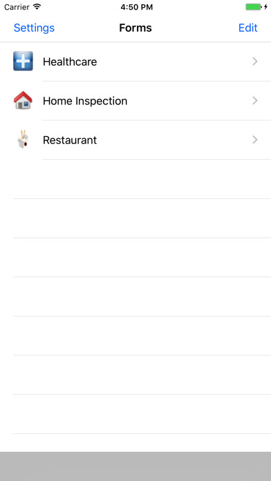 Emulate iPhone app inaForm using MyAndroid