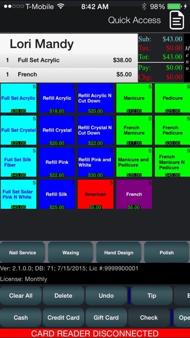 Emulate iPhone app iNailTech using MyAndroid