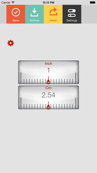 Emulate iPhone app Inch Centimeter using MyAndroid Emulate iPhone app Inch Centimeter using MyAndroid