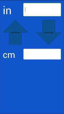 Emulate Android APK Inches Centimeters Converter Emulate Android APK Inches Centimeters Converter