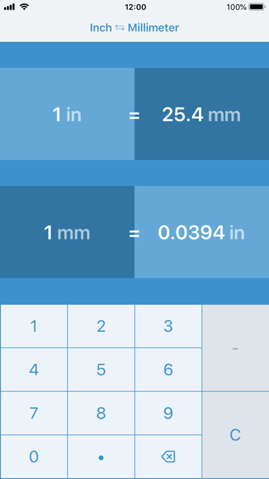 Emulate iPhone app Inches to Millimeters using MyAndroid Emulate iPhone app Inches to Millimeters using MyAndroid