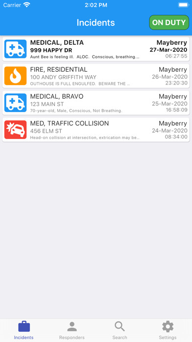 Run android online APK Incident Responder from MyAndroid or emulate Incident Responder using MyAndroid