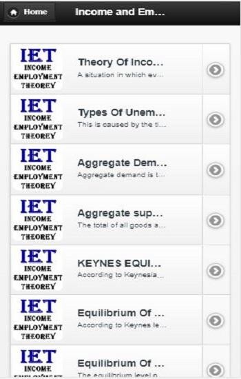 Run android online APK Income and Employment Theory from MyAndroid or emulate Income and Employment Theory using MyAndroid