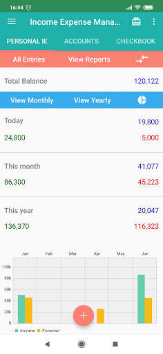 Run android online APK Income Expense - Daily Expense Manager & Accounts from MyAndroid or emulate Income Expense - Daily Expense Manager & Accounts using MyAndroid