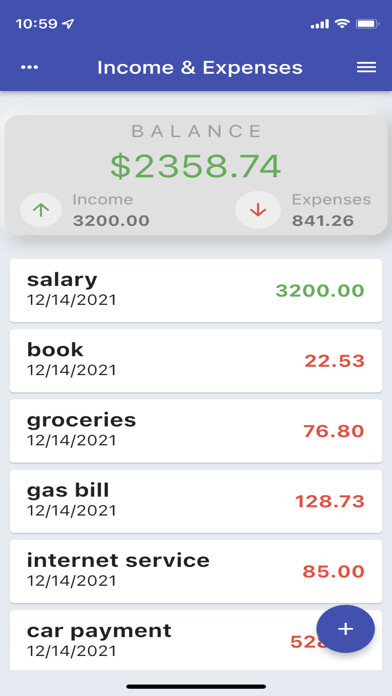 Emulate iPhone app Income & Expense Tracker+ using MyAndroid Emulate iPhone app Income & Expense Tracker+ using MyAndroid