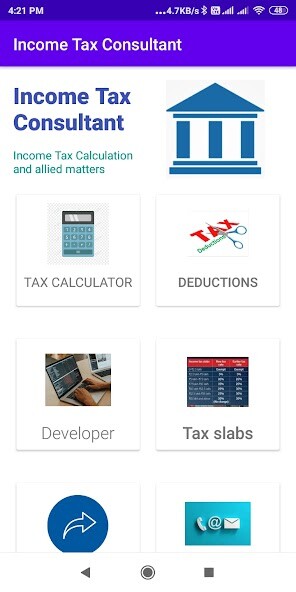Run android online APK Income Tax Consultant from MyAndroid or emulate Income Tax Consultant using MyAndroid