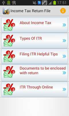 Emulate Android APK Income Tax Return File Emulate Android APK Income Tax Return File